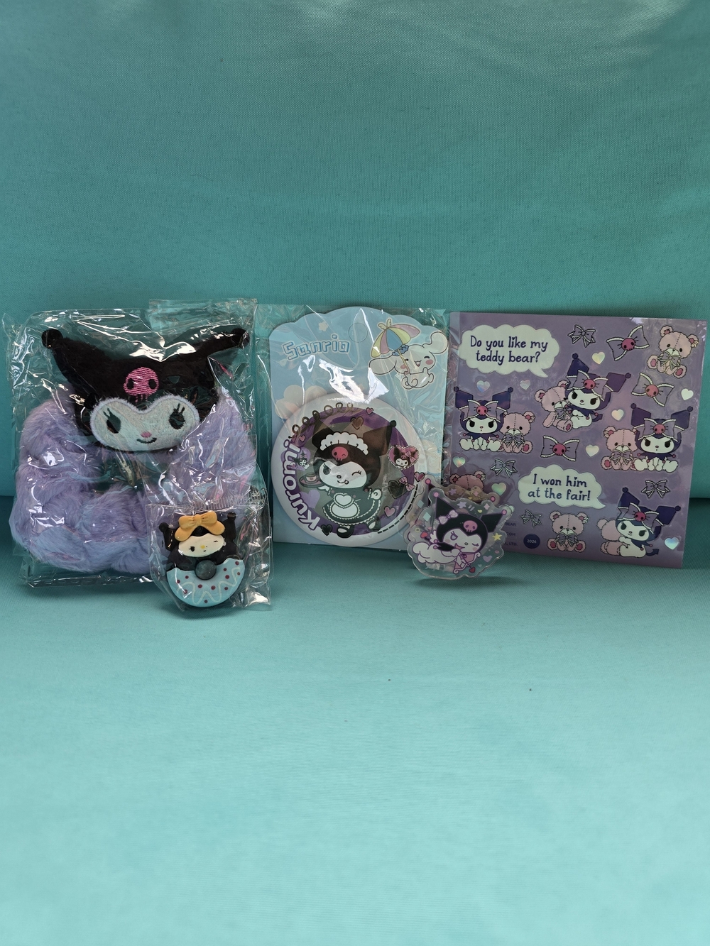 Kuromi Sanrio 5 Pc Set